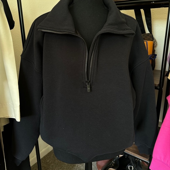 Thick Fleece Half Zip - Picture 3 of 8